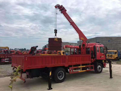 江淮格爾發單橋隨車吊價格及徐州隨車吊市場分析